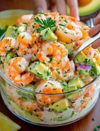 Shrimp Avocado Salad..