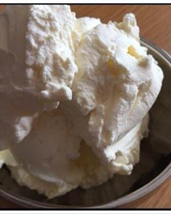 Homemade cream