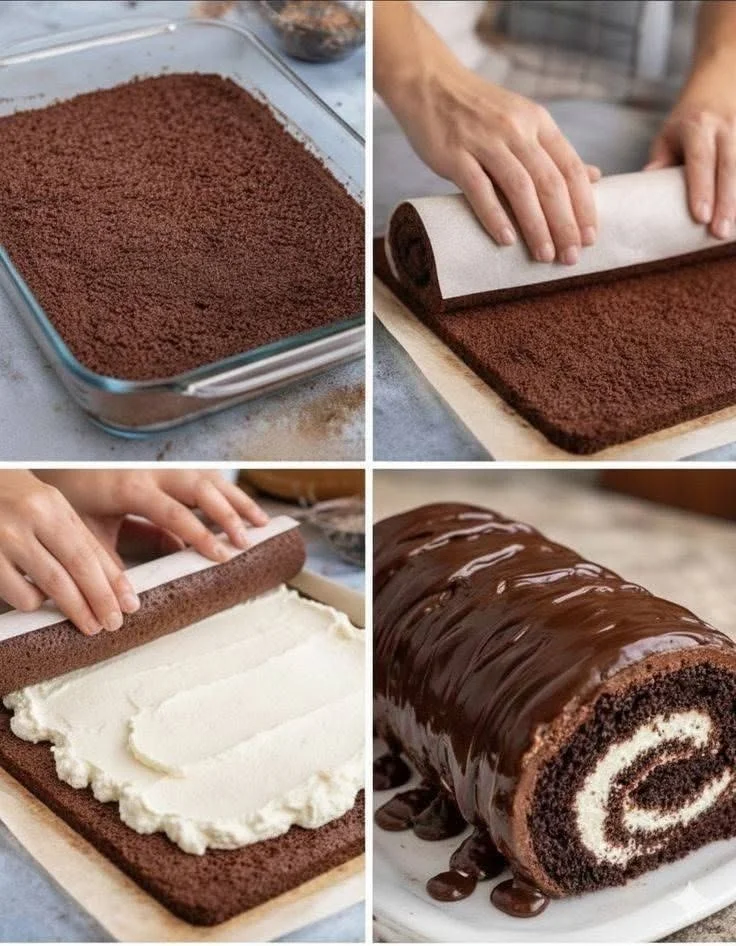 Chocolate Swiss Roll